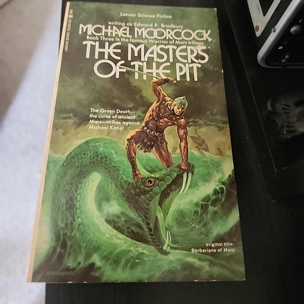 Michael Moorcock The Masters of the Pit Lancer Science Fiction 1965 Very Good